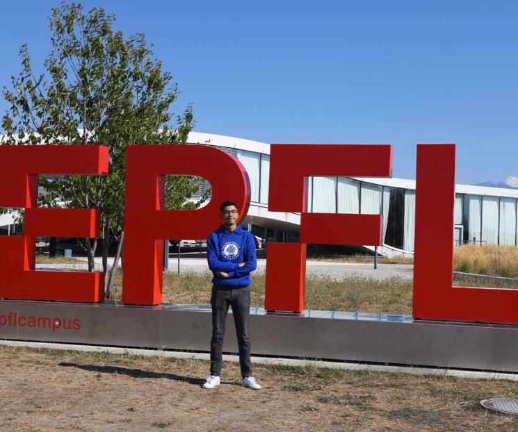 Alumno Tec gana beca para estancia de investigación en Suiza