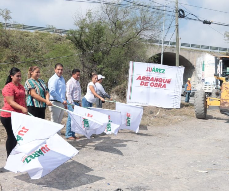 Inician en Juárez adecuaciones viales en la zona norte