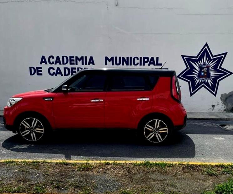 Ubican auto con reporte de robo en Guanajuato