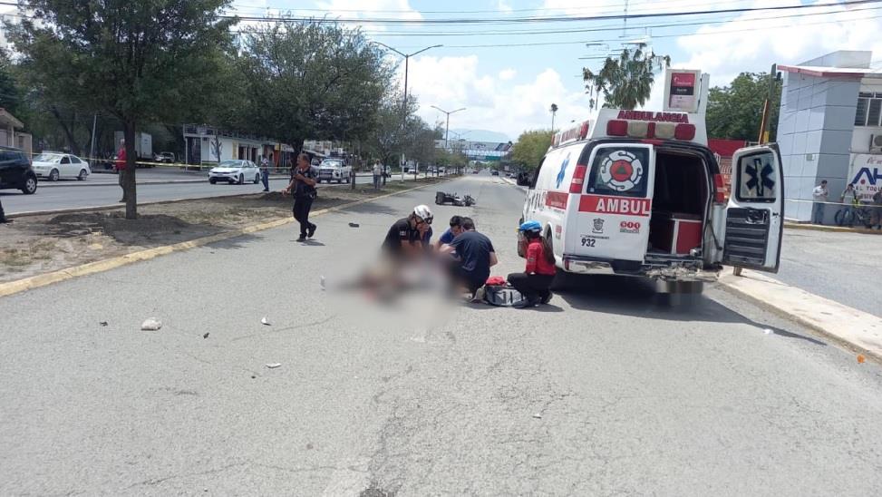 Fallece repartidor de comida tras choque