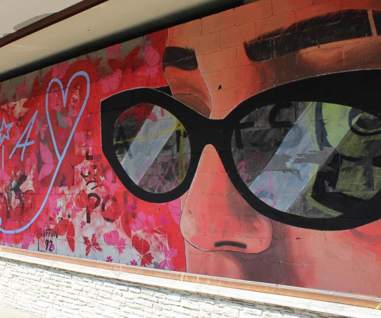 Dedican mural a Rosalía en Monterrey Dedican mural a Rosalía en Monterrey