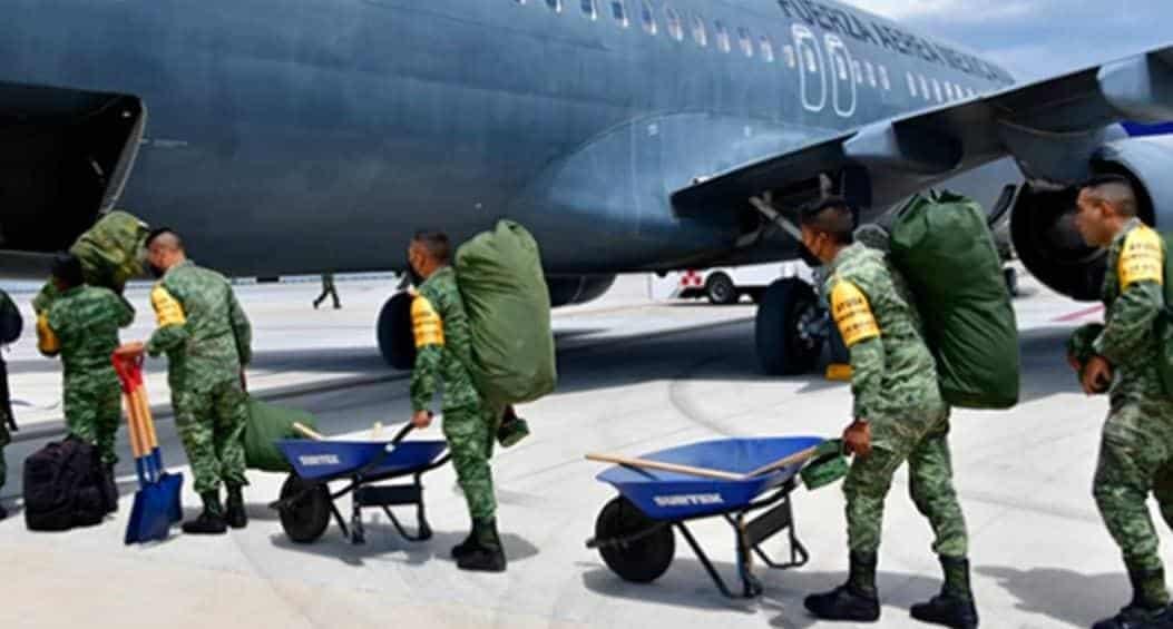 Este es el equipo que Sedena y Marina enviaron a Cuba