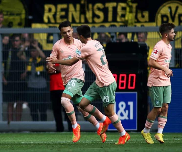 Le remontan en 8 minutos al Dortmund en la Bundesliga