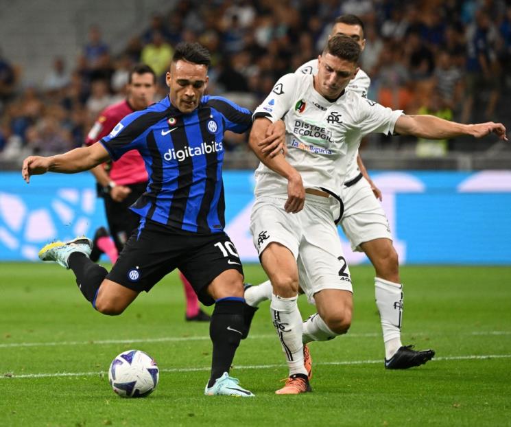 Gana Inter y toman liderato en Serie A