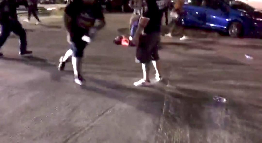 Violencia en las afueras del estadio