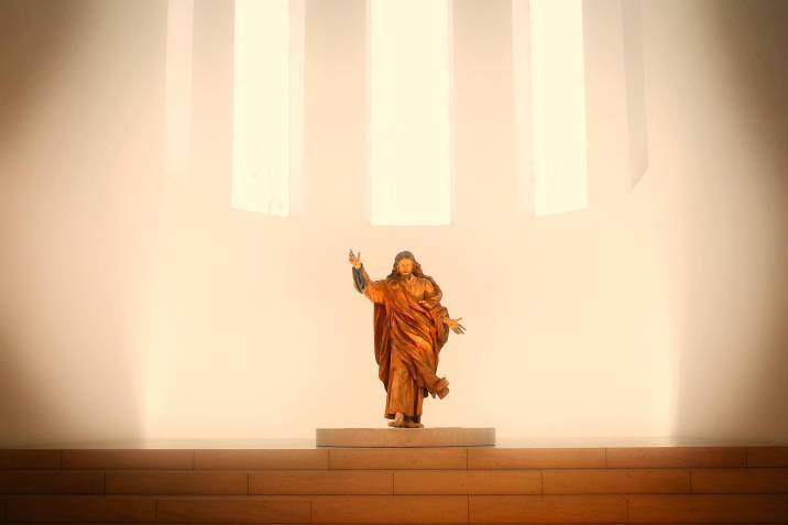 Jesús, que está aquí