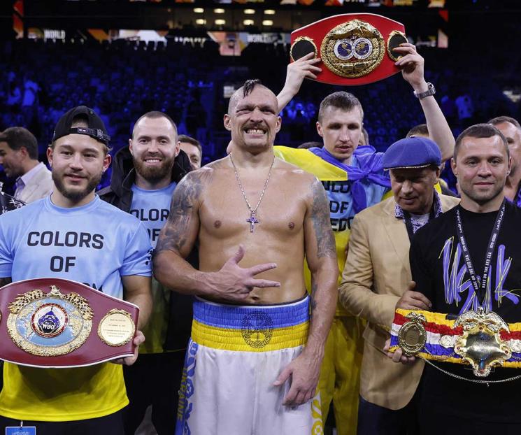 Vence Usyk a Joshua