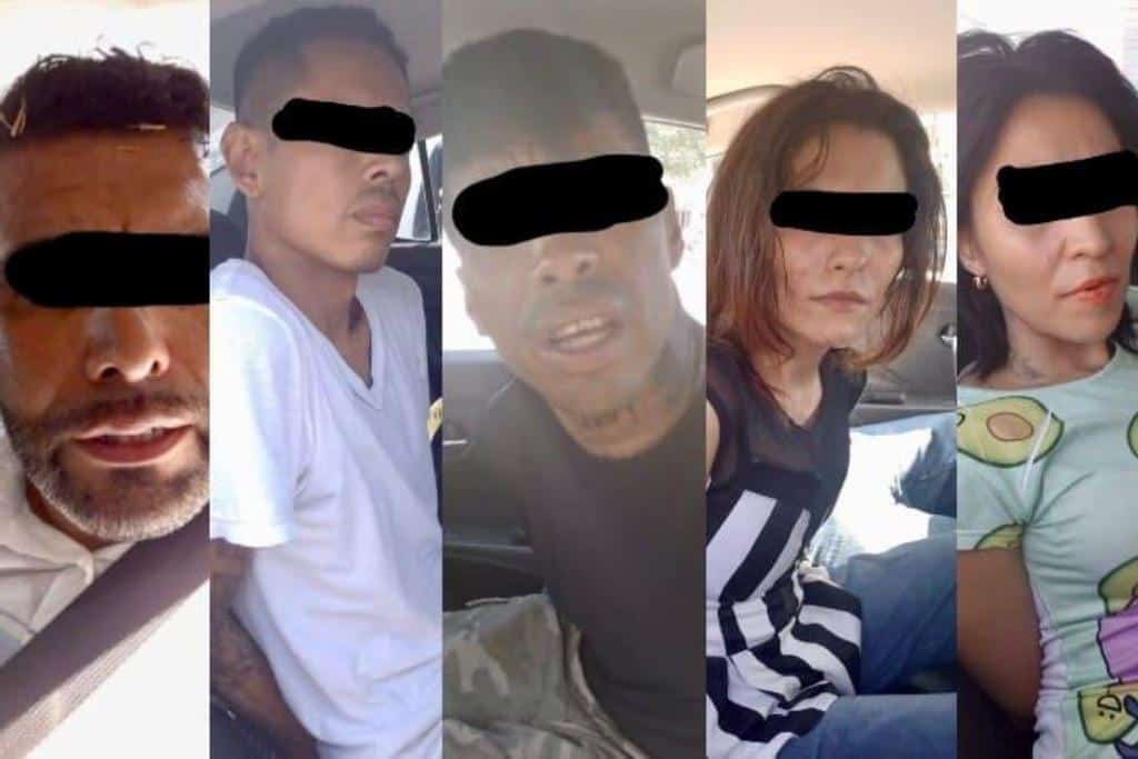 Utilizando un arma de alto, poder, cinco delincuentes entre ellos dos mujeres, asaltaron con lujo de violencia una farmacia del municipio de San Nicolás
