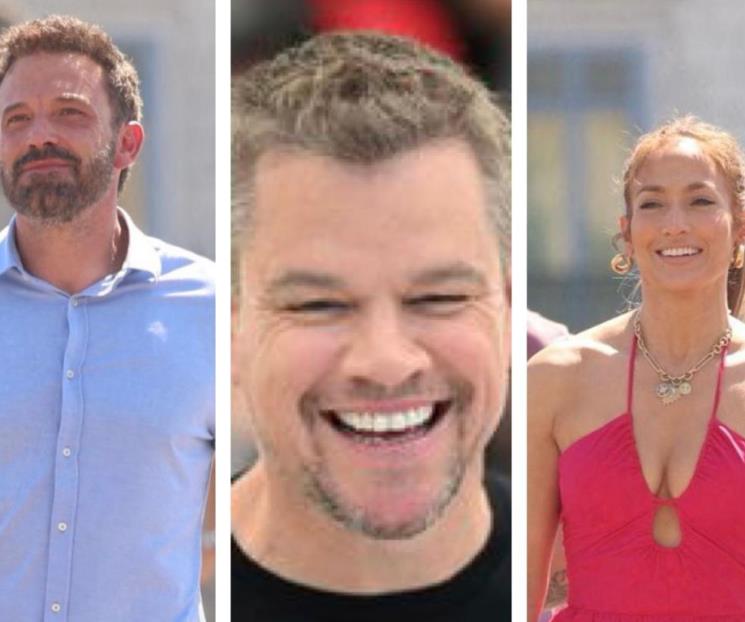 Ben Affleck y JLo se van de luna de miel ¿con Matt Damon?