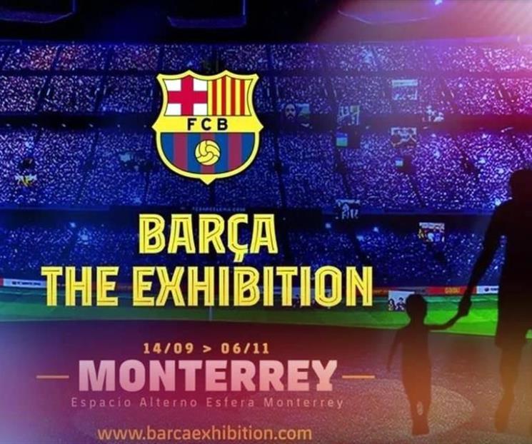 Estará en Monterrey Museo del Barcelona 