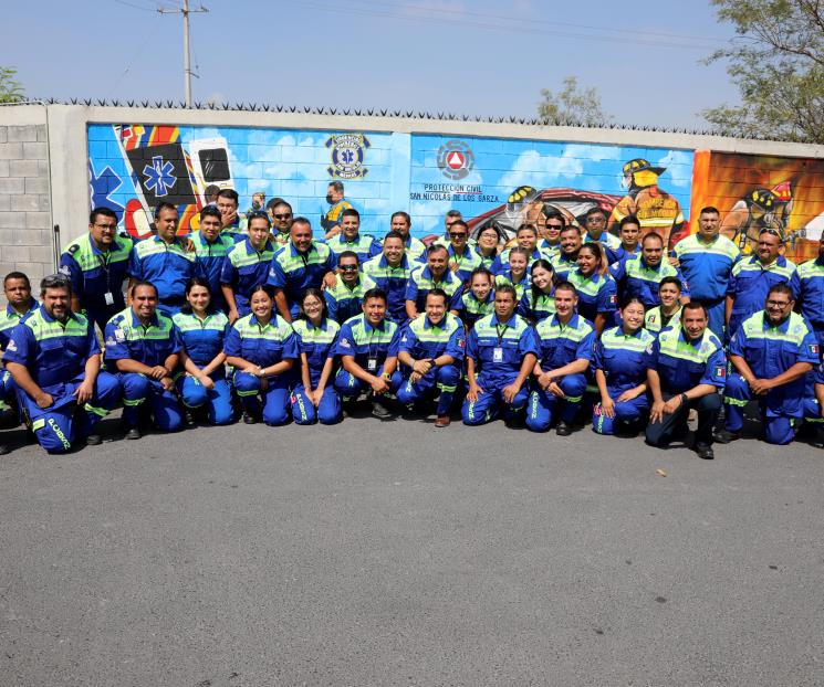Celebran en San Nicolás el Dia del Bombero