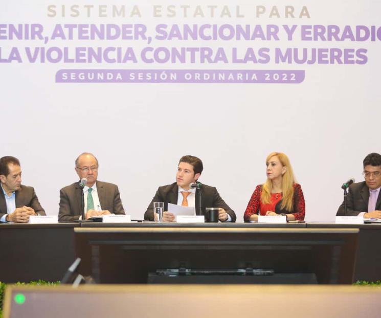 Tendrá NL cero tolerancia a la violencia contra la Mujer
