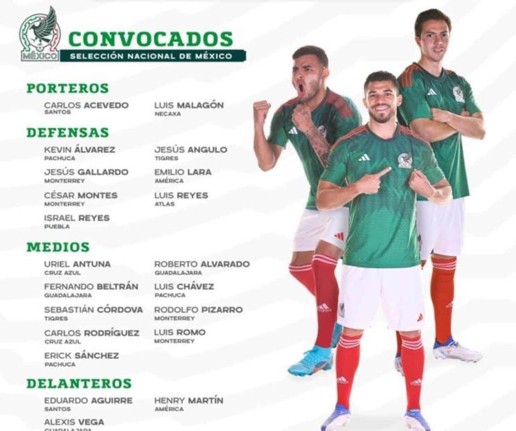 Van 4 de Rayados y 2 de Tigres al Tri para duelo vs Paraguay