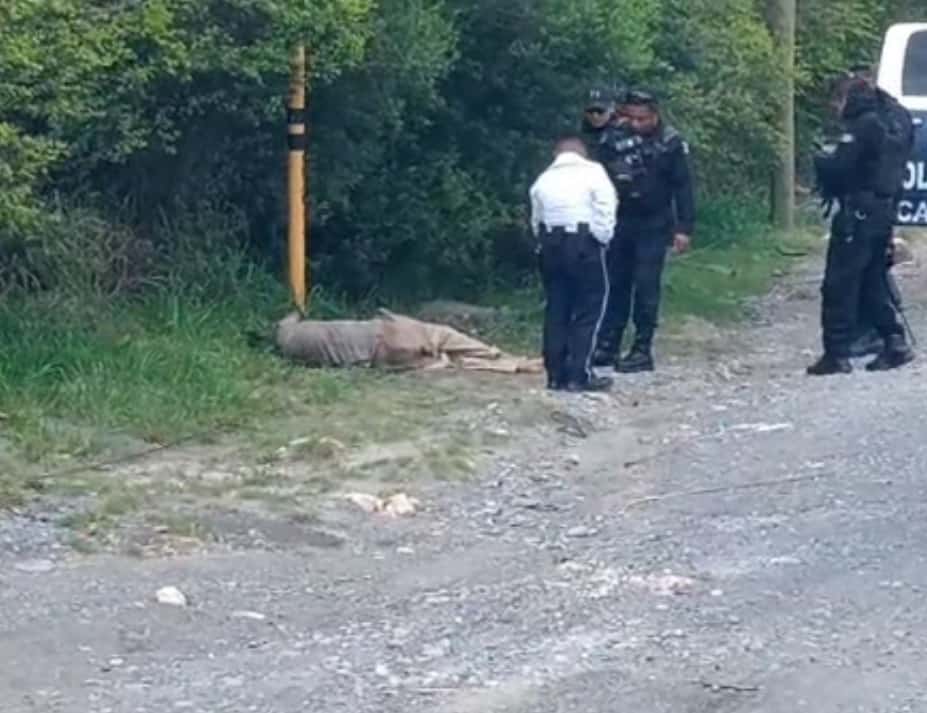 Investigan la muerte de un hombre con aspecto de indigente, que fue encontrado tirado a un lado de la Carretera Monterrey-Reynosa