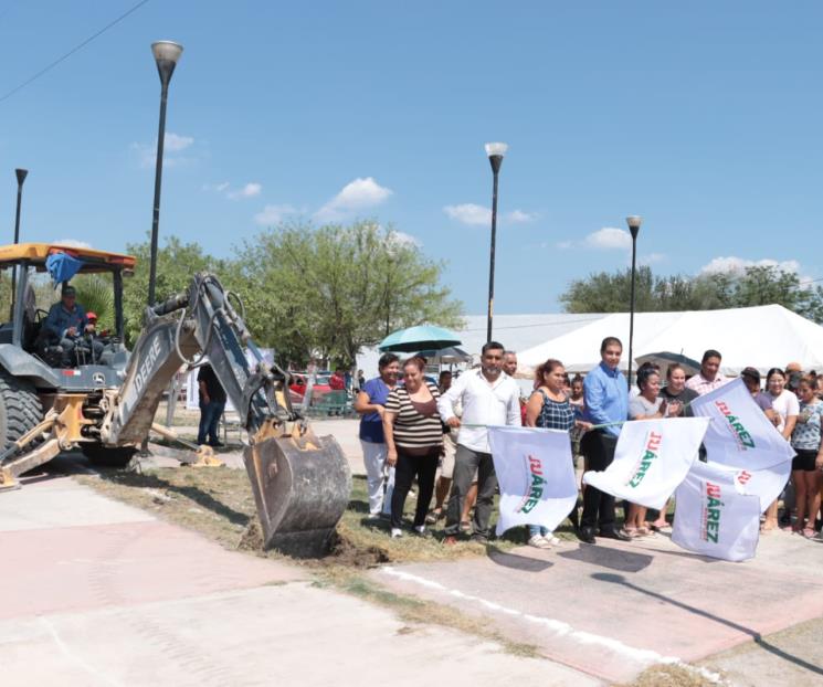 Inician rehabilitación de parque en Juárez Inician rehabilitación de parque en Juárez