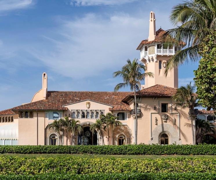 Ordena juez publicar orden de cateo a casa de Trump