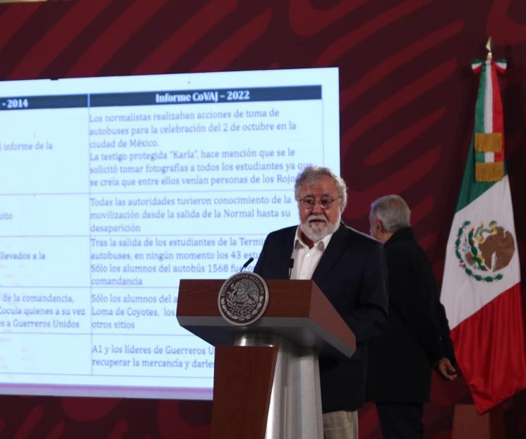 Las diferencias entre informe de Covaj y la verdad histórica