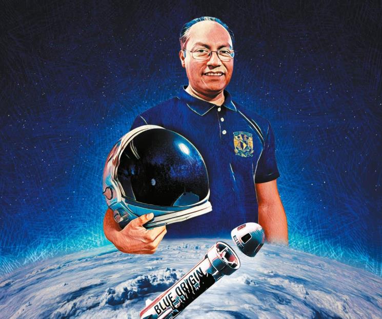 Astronauta mexicano será parte de viaje suborbital