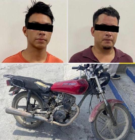 Caen con arma de fuego y droga
