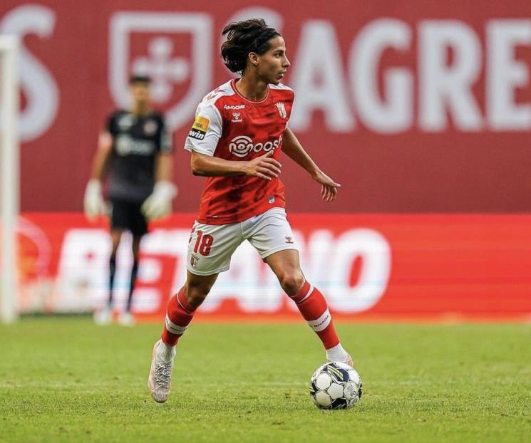Se estrena Lainez cómo goleador del Braga Se estrena Lainez cómo goleador del Braga