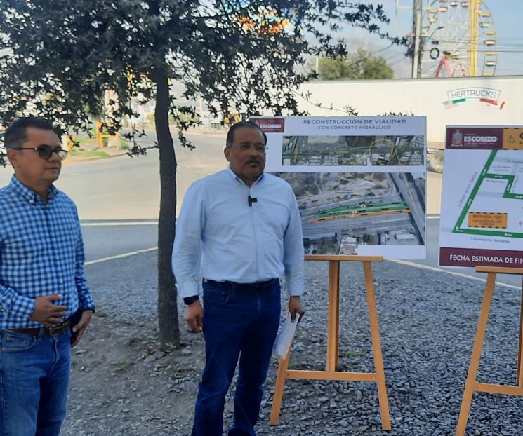 Anuncian reconstrucción de Avenidas Sendero y L. Periférico