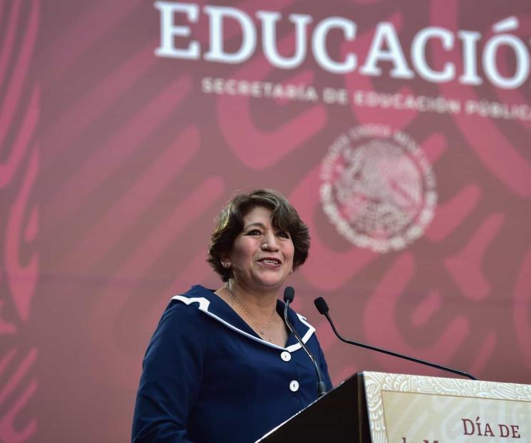 Nuevos planes de estudio no son ocurrencia: Delfina Gómez