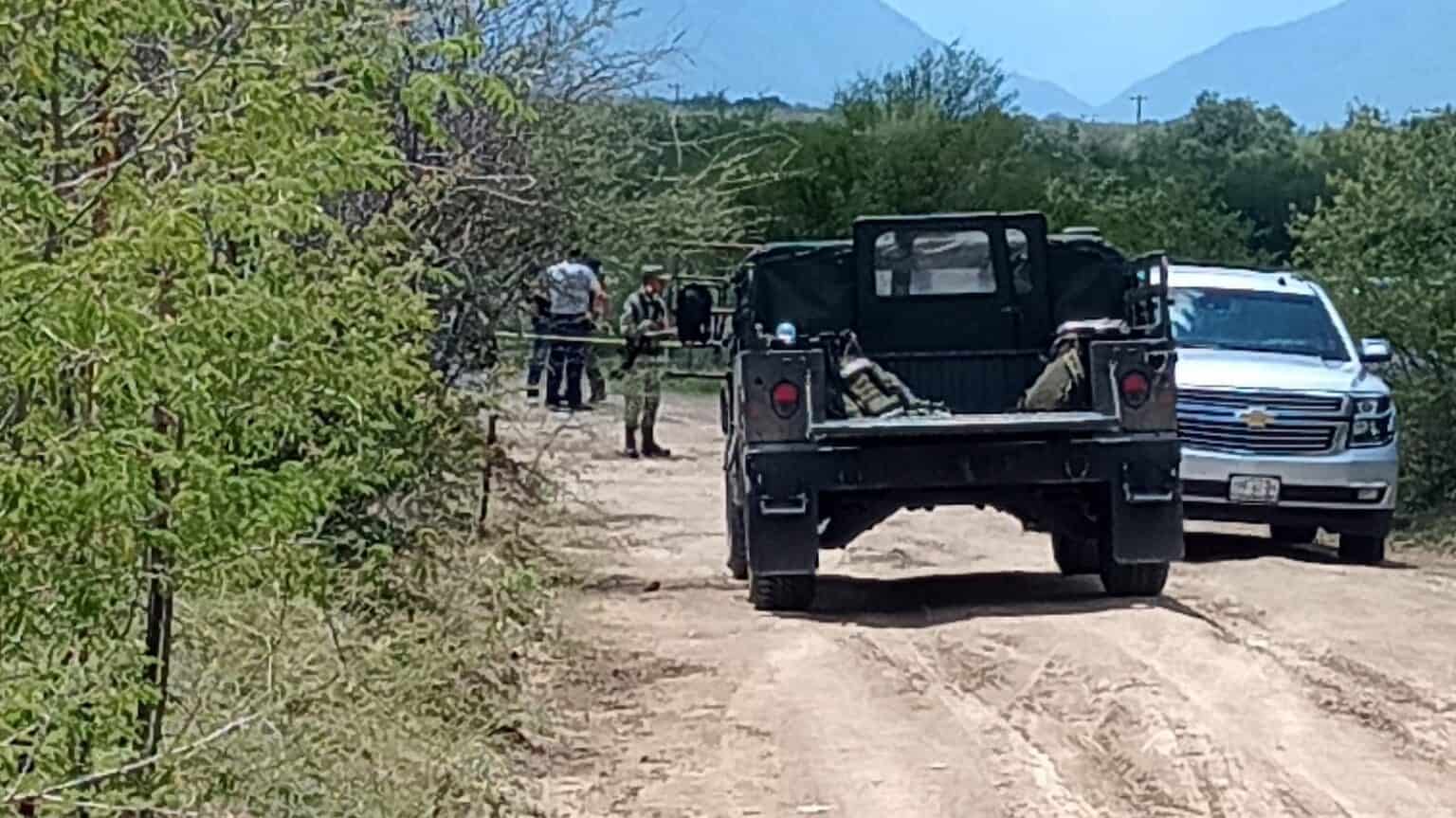 Aseguraron un rancho del municipio de Cadereyta, que era utilizado como casa de seguridad por un grupo delictivo