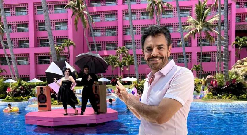 Sufre accidente Eugenio Derbez