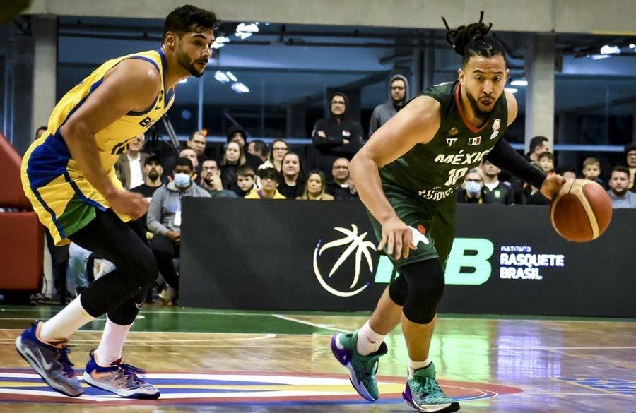 Vence México a Brasil en eliminatoria FIBA Vence México a Brasil en eliminatoria FIBA
