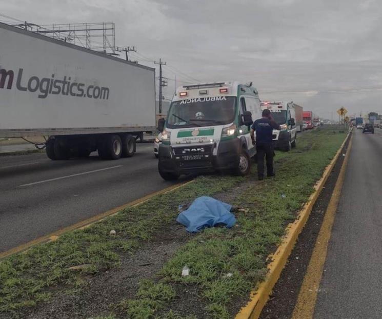 Dejan cadáver sobre Carretera a Laredo