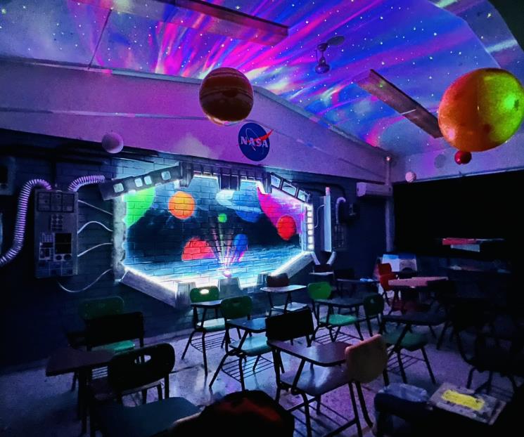 Impacta “Profe Chido” a sus alumnos con temática de la NASA Impacta “Profe Chido” a sus alumnos con temática de la NASA