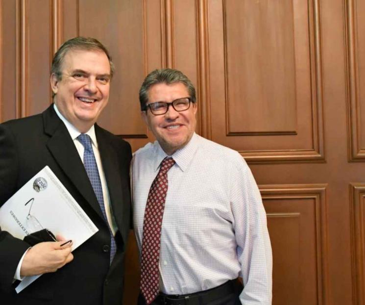 Nunca ha habido división, afirman Ebrard y Monreal
