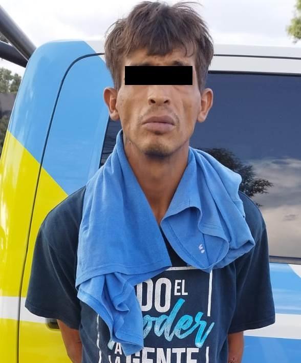 Capturan a ladrón en vivienda