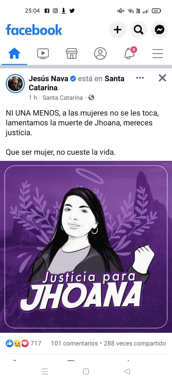 Exige Nava frenar los feminicidios en la entidad