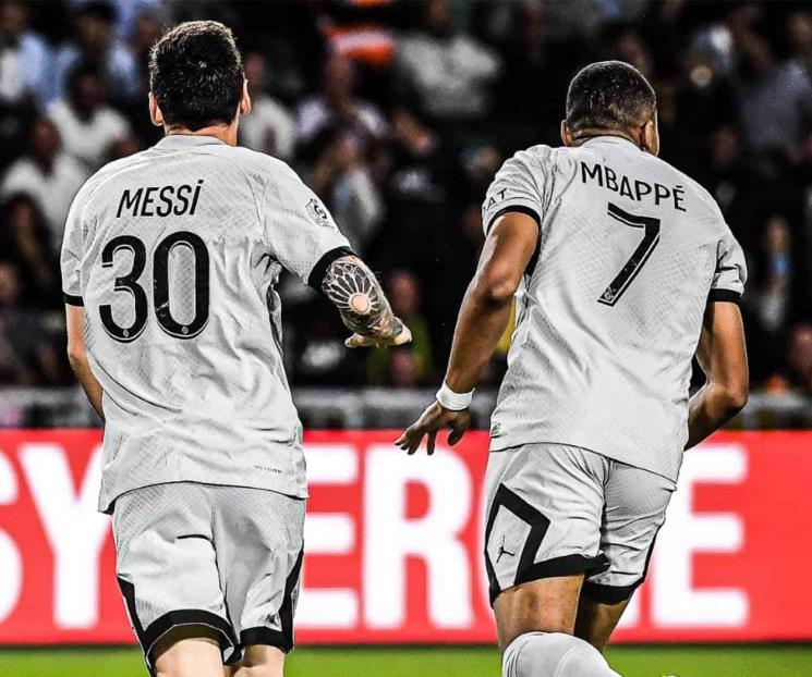 Golea el PSG de Messi y lideran en Francia