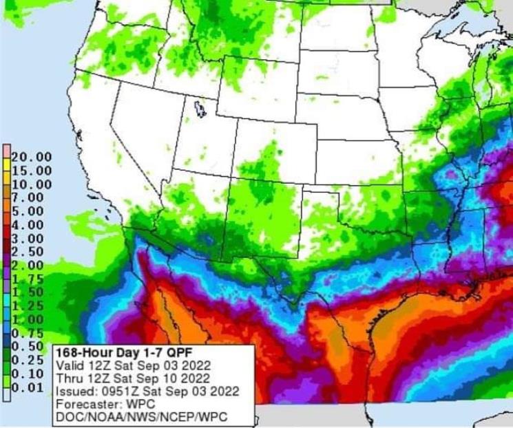 Pronostican días de mucha lluvia para NL Pronostican días de mucha lluvia para NL
