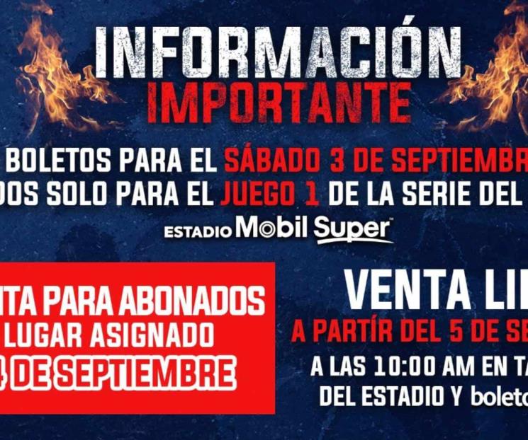 Premiará Sultanes a su afición en la Serie del Rey