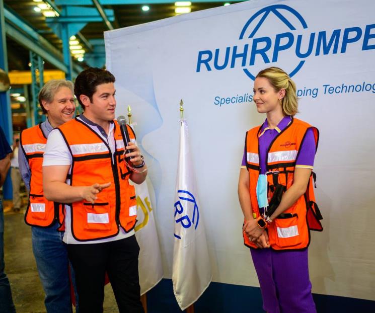 Arranca Samuel construcción de bombas para Acueducto