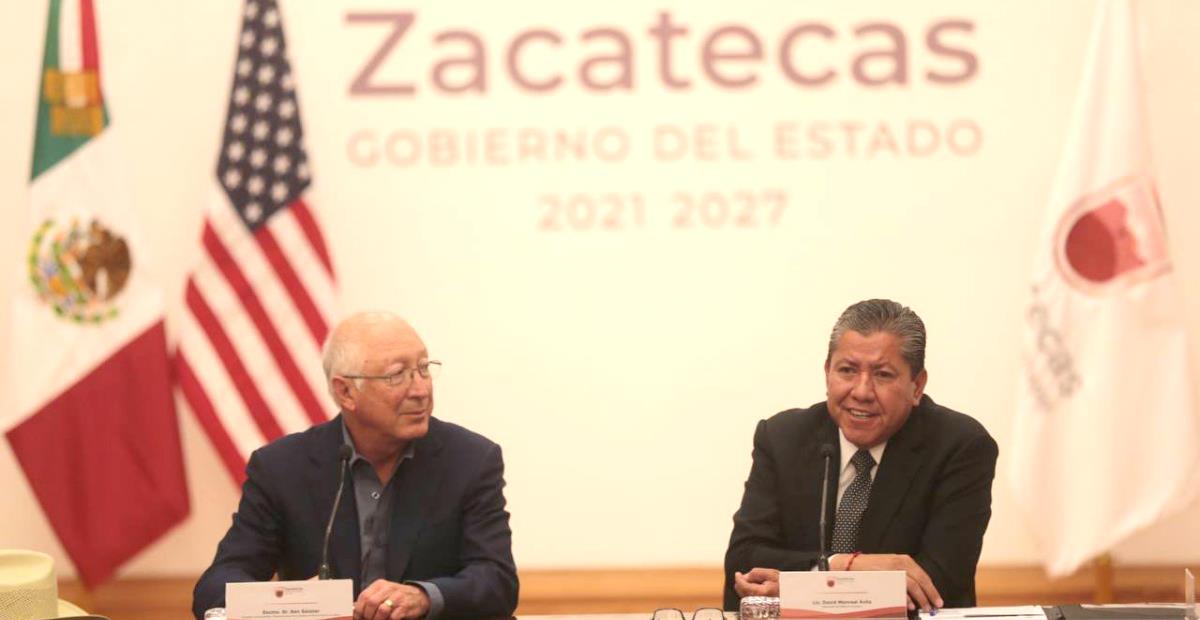 Ofrece EU ayuda a Zacatecas