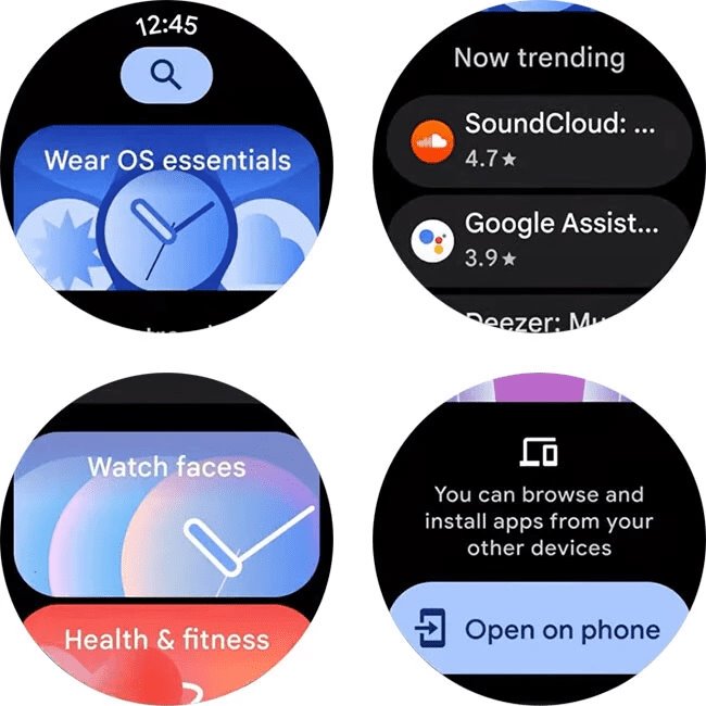 Wear OS recibe una renovada Play Store más colorida