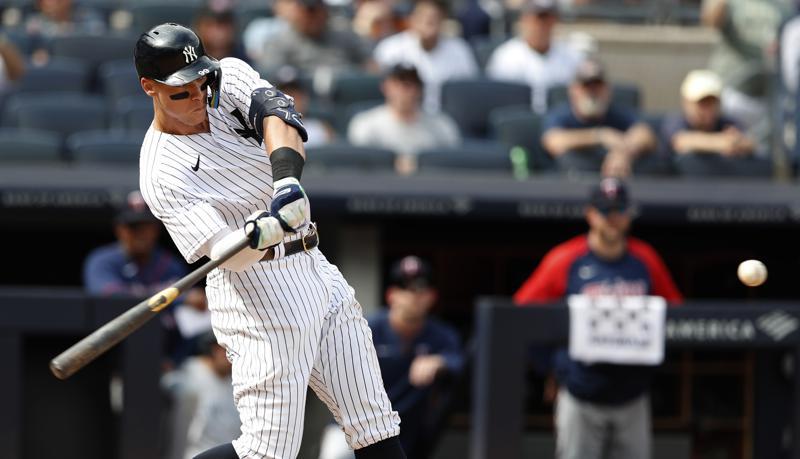 Aaron Judge conecta su 54 cuadrangular