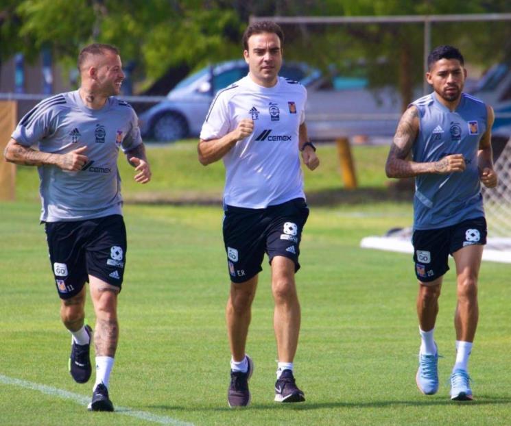 Recupera Tigres a Aquino y Diente para duelo ante Toluca
