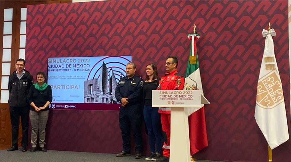 Anuncian simulacro