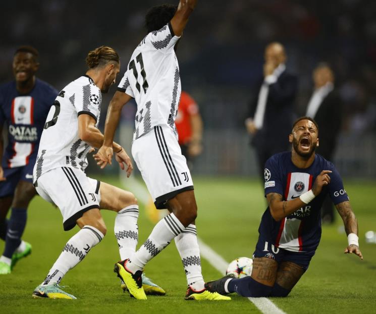 Brilla Mbappé y PSG vence a la Juve en UCL