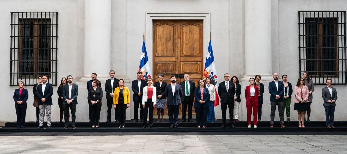 Renueva Boric su gabinete