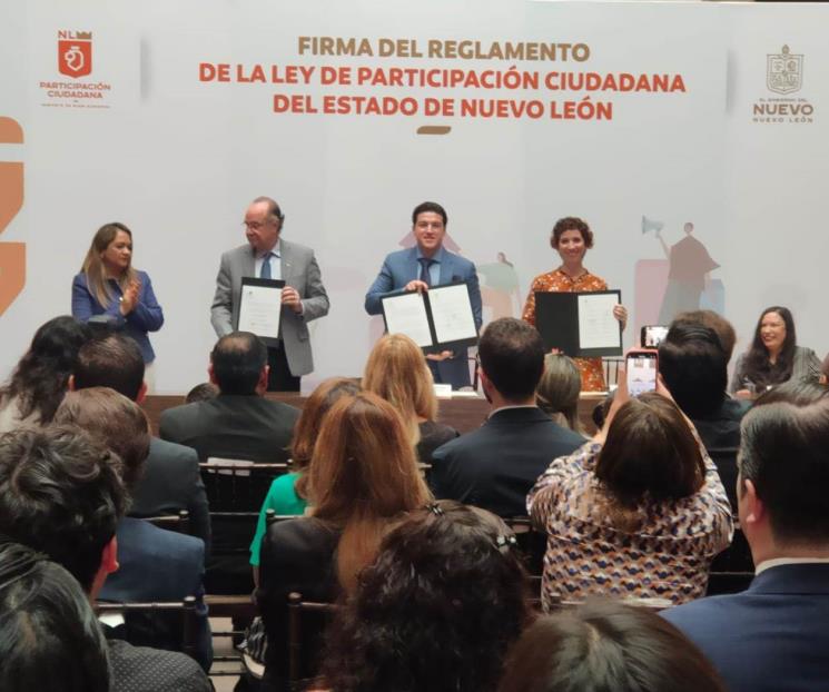 Firma Samuel Reglamento de Ley de Participación Ciudadana