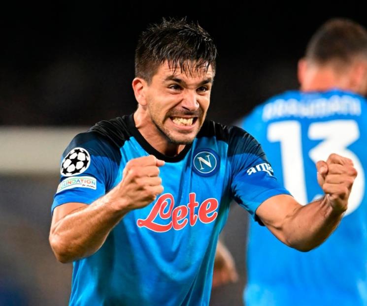 Golea Napoli de Chucky Lozano al Liverpool