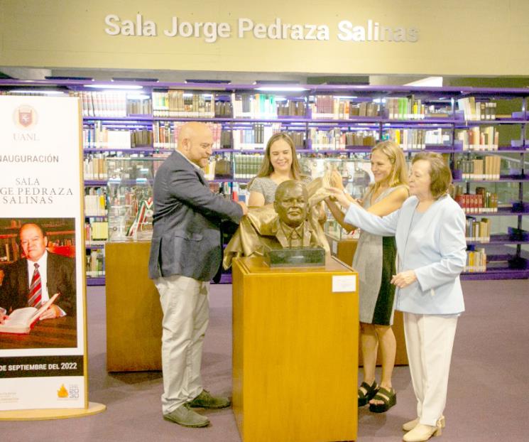 Inauguran Sala Jorge Pedraza