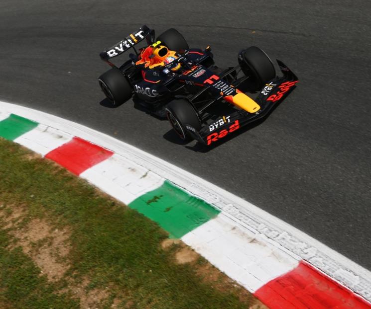 Lidera Sainz en Monza, ‘Checo’ Pérez es sexto