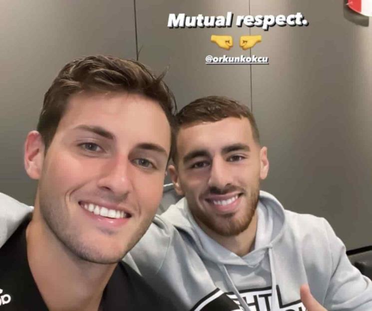 Hacen Santi y capitán del Feyenoord las paces